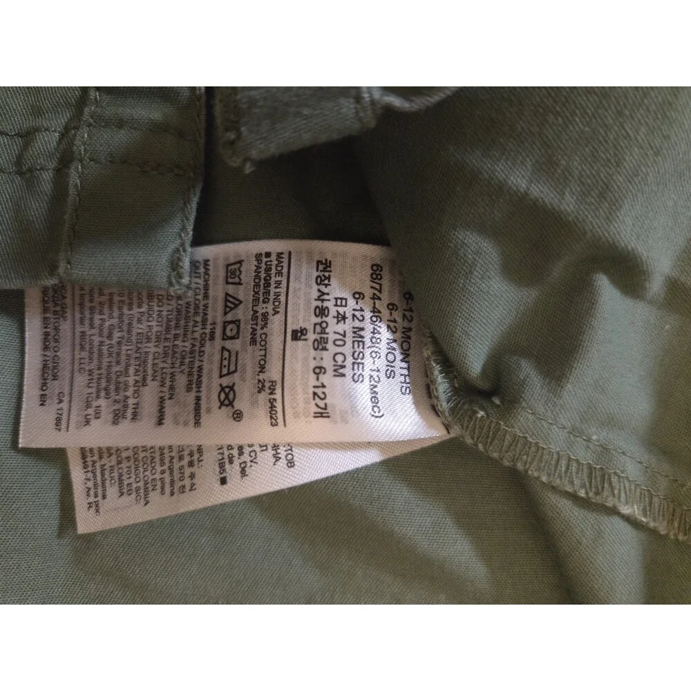 BabyGap Army Green Dress Size 6-12
